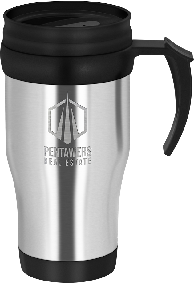 Tour Travel Mug Silver | Snap Products