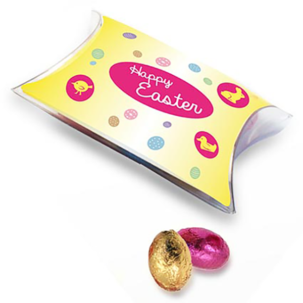 Pillow Pouch with Mini Eggs