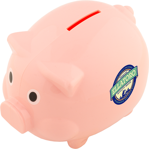 Recycled GRS Piggy Bank