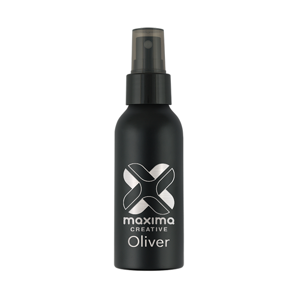 Black Aluminium 100ml Hand Sanitiser Spray