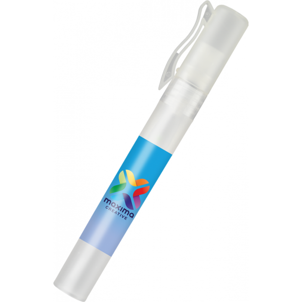 Hand Sanitiser Cylindrical Spray with Clip (Label)