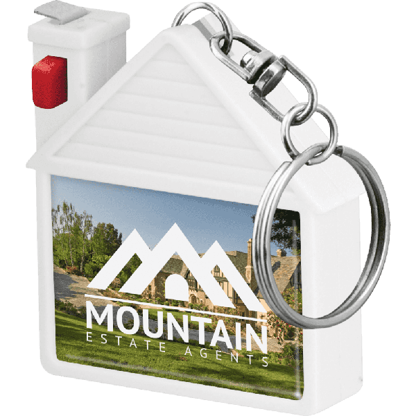 House Tape Measure Keyring