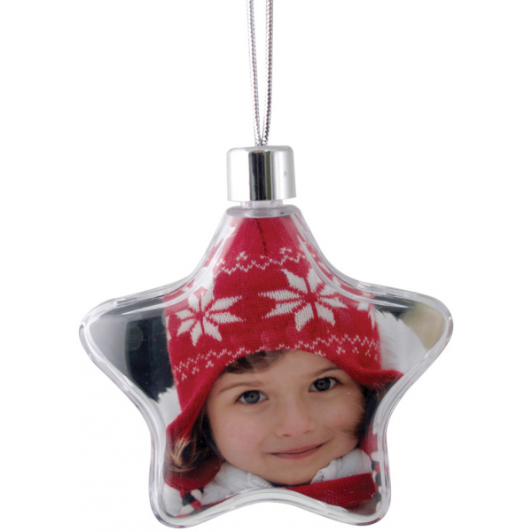 Star Ornament - Clear