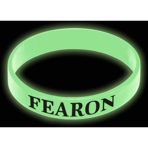 Silicone Wristbands - Custom - Glow in the Dark