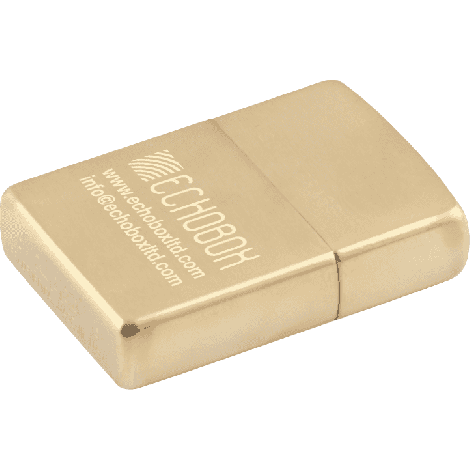 Zippo - Brushed Brass